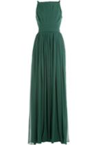 Elie Saab Elie Saab Floor Length Silk Gown