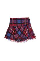 Hilfiger Collection Hilfiger Collection Plaid Skirt With Wool And Alpaca