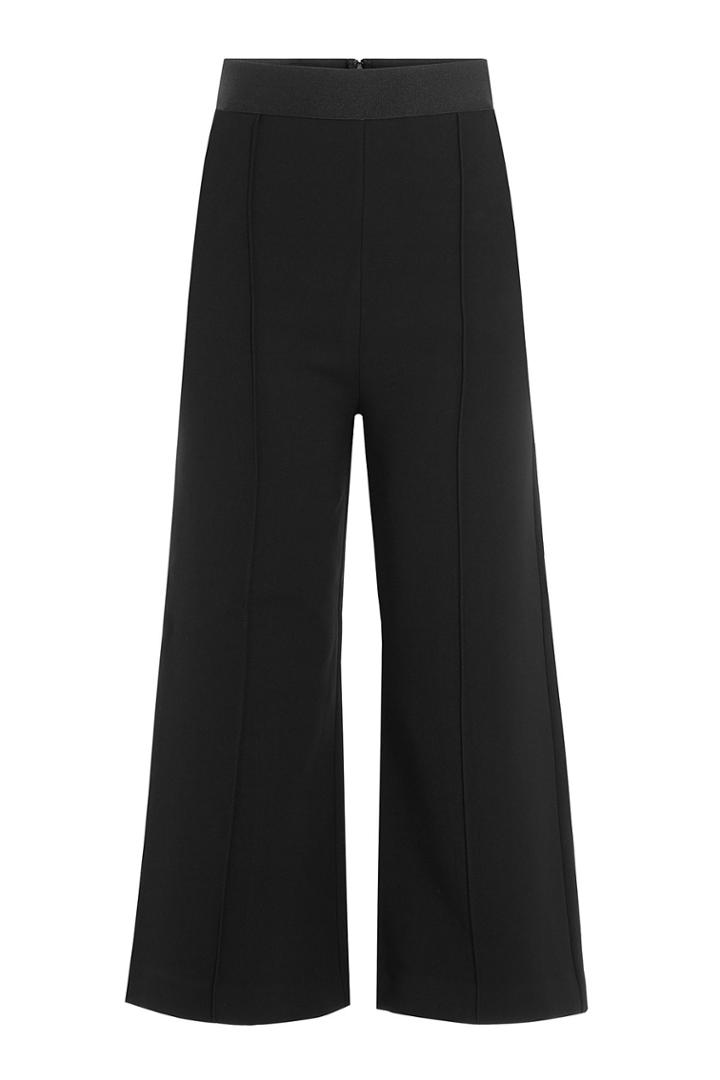 Self-portrait Self-portrait Wide Leg Culottes - Black