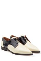 Red Valentino Red Valentino Patent Leather Saddle Shoes - Multicolor