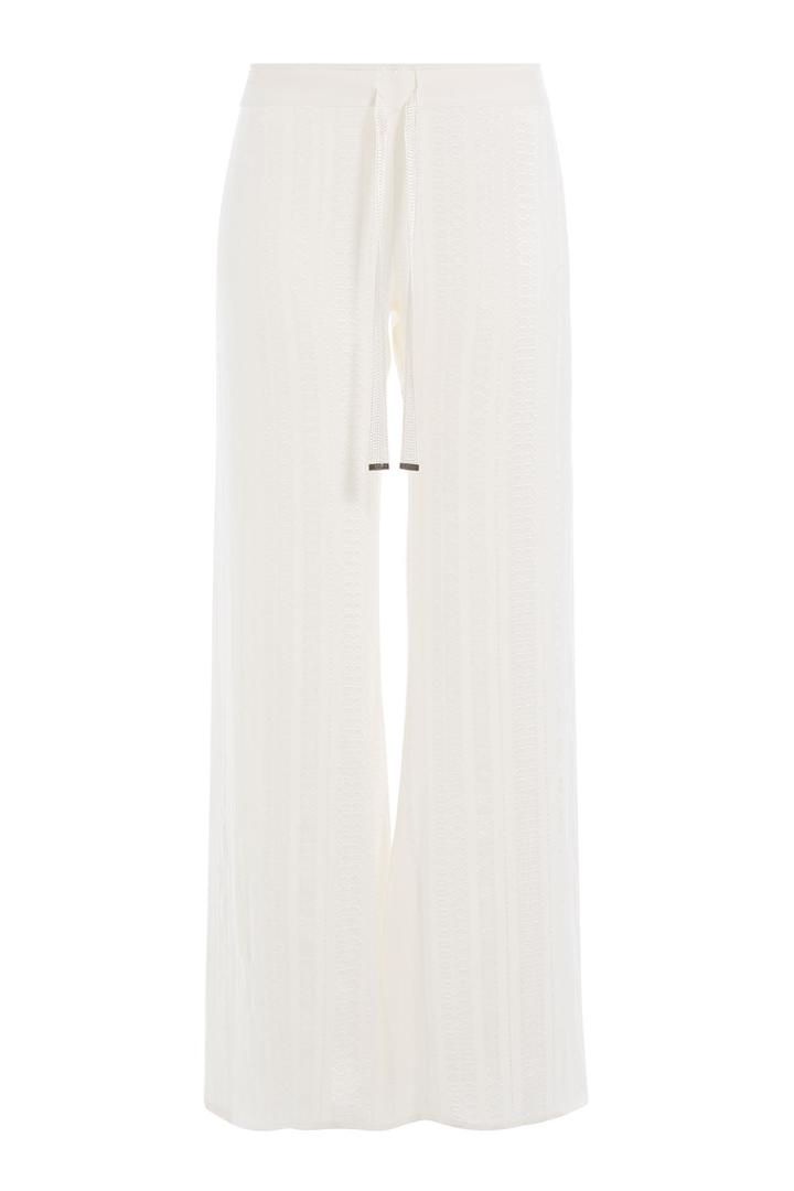 Zeus + Dione Zeus + Dione Silk Drawstring Pants - White