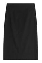 Donna Karan New York Donna Karan New York Linen-jersey Pencil Skirt - Black