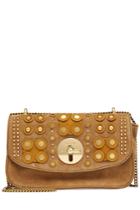See By Chloé See By Chloé Embellished Suede Shoulder Bag