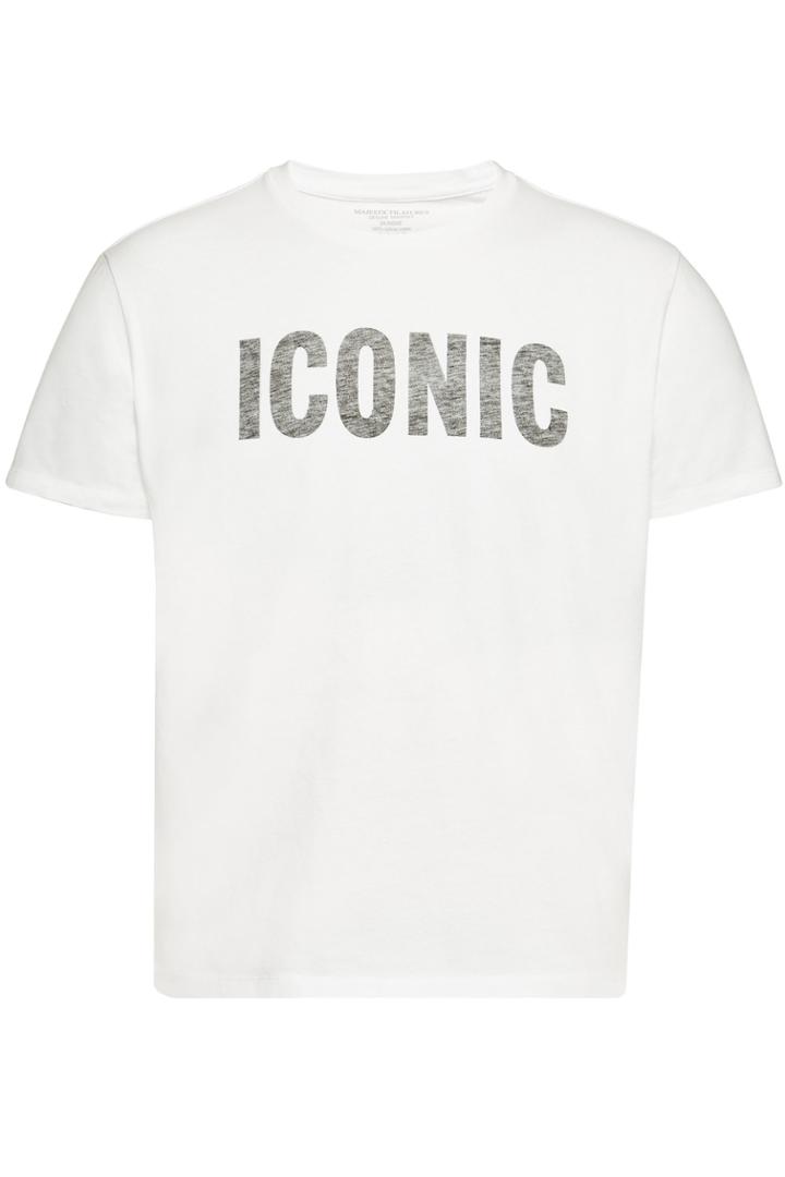 Majestic Majestic Cotton T-shirt With Print