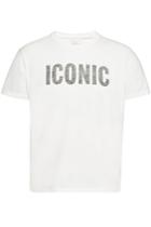 Majestic Majestic Cotton T-shirt With Print