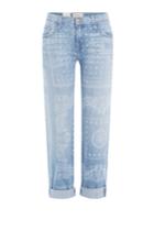 Current/elliott Current/elliott Printed Cropped Jeans