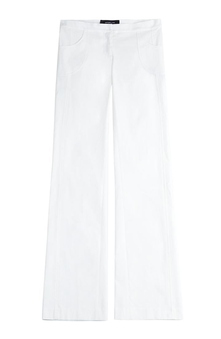 Derek Lam Flared Cotton Pants