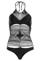 Luli Fama Luli Fama Heart Of A Hippie Swimsuit With Cut-out Detail