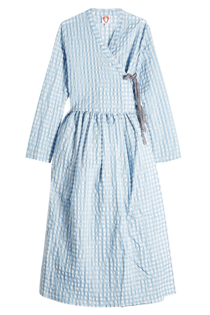 Shrimps Shrimps Hermione Printed Dress With Cotton