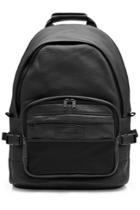 Ami Ami Leather Backpack - Black