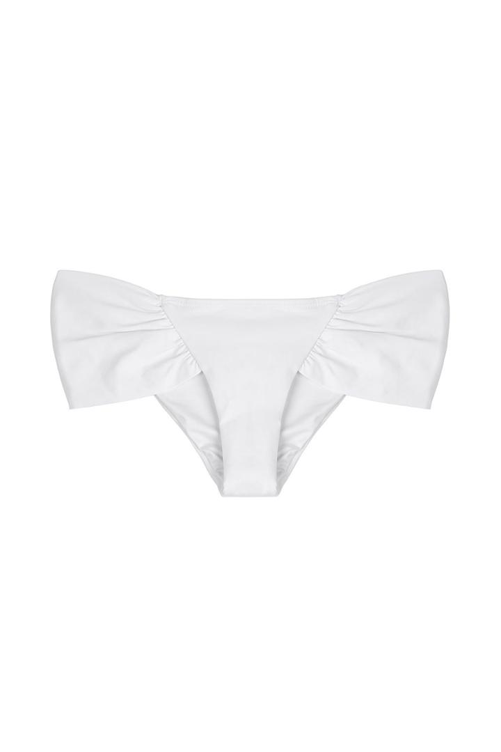 Ondademar Ondademar Ruched Wide Side Bikini Bottoms