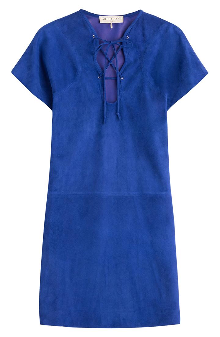Emilio Pucci Suede Mini-dress