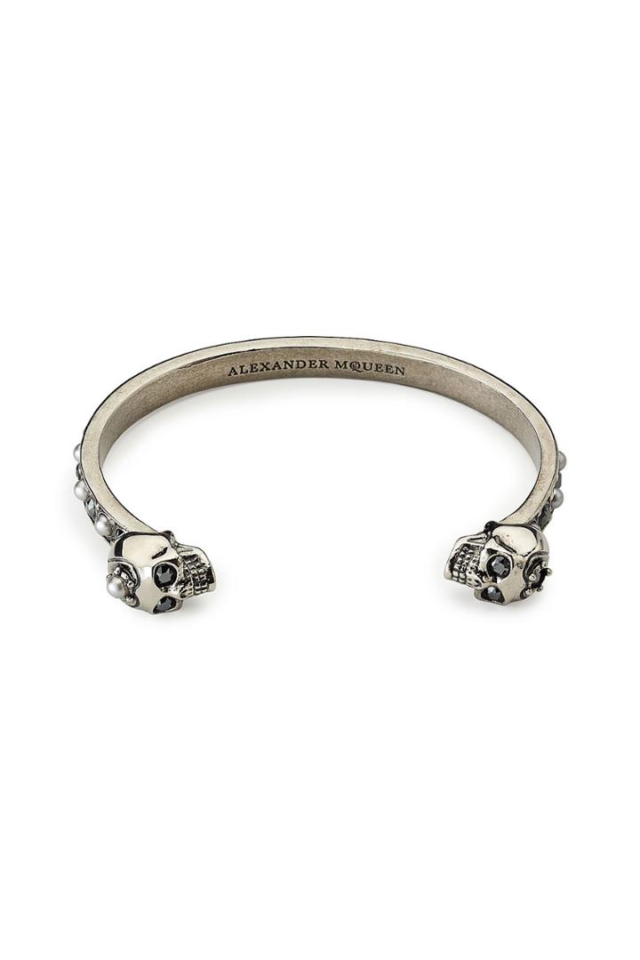 Alexander Mcqueen Alexander Mcqueen Embellished Bangle