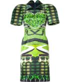 Mary Katrantzou Jade Garden Tea Party Print Dress