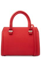 Victoria Beckham Victoria Beckham Mini Victoria Leather Tote - Red