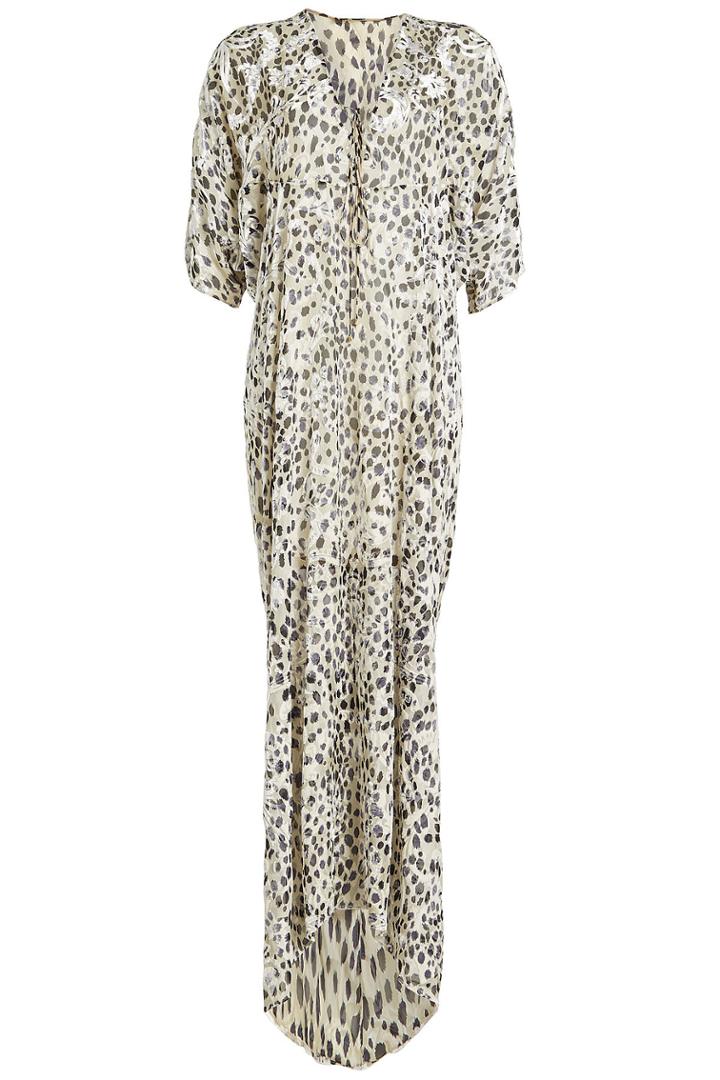 Roberto Cavalli Roberto Cavalli Printed Kaftan With Silk