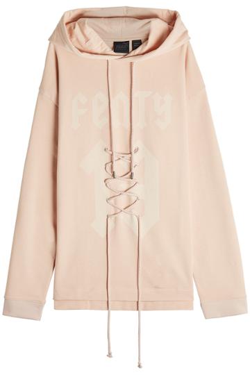 Fentyxpuma By Rihanna Fentyxpuma By Rihanna Printed Hoodie With Cotton