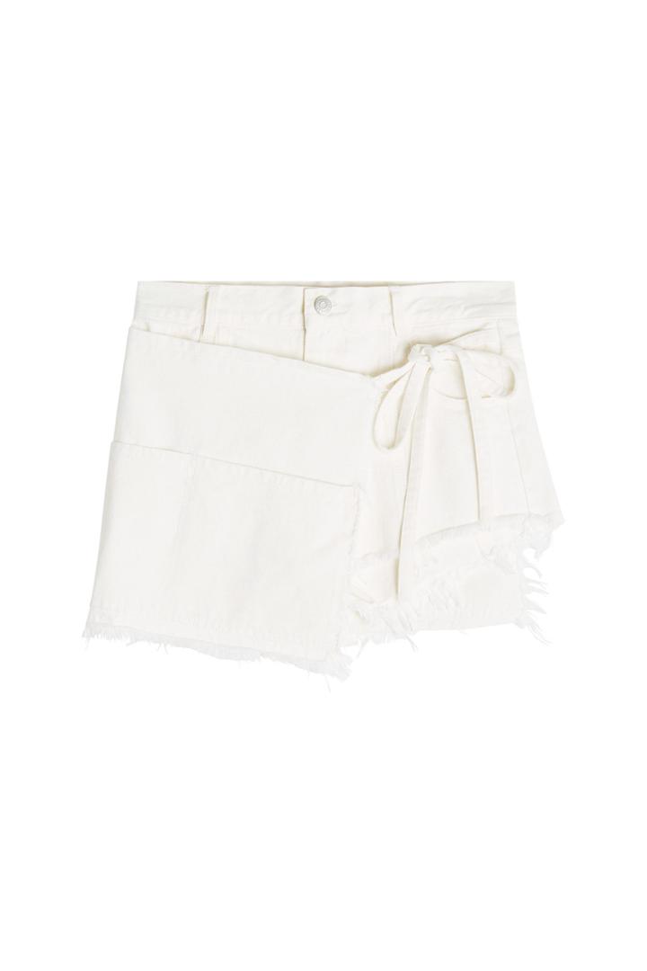 Sandy Liang Sandy Liang Perry Distressed Mini Skort