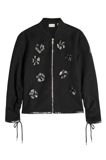 Moncler Genius Moncler Genius 6 Moncler Noir Kei Ninomiya Zipped Jacket With Leather Embel
