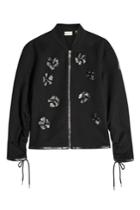 Moncler Genius Moncler Genius 6 Moncler Noir Kei Ninomiya Zipped Jacket With Leather Embel