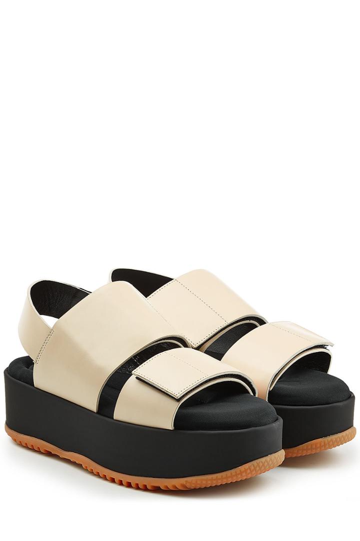Marni Marni Leather Platform Sandals