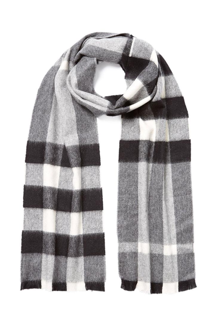 Burberry Shoes & Accessories Burberry Shoes & Accessories Check Cashmere Scarf - Multicolored