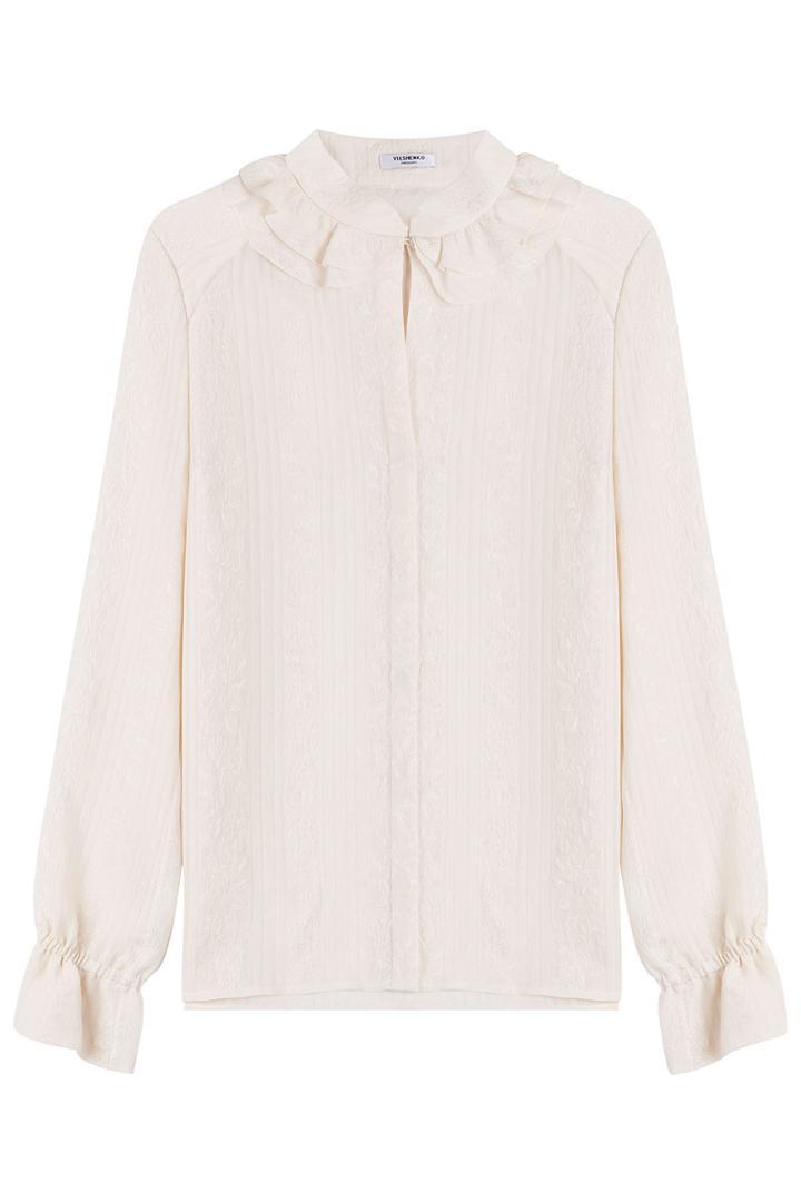 Vilshenko Vilshenko Silk Blouse - White