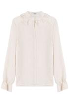 Vilshenko Vilshenko Silk Blouse - White