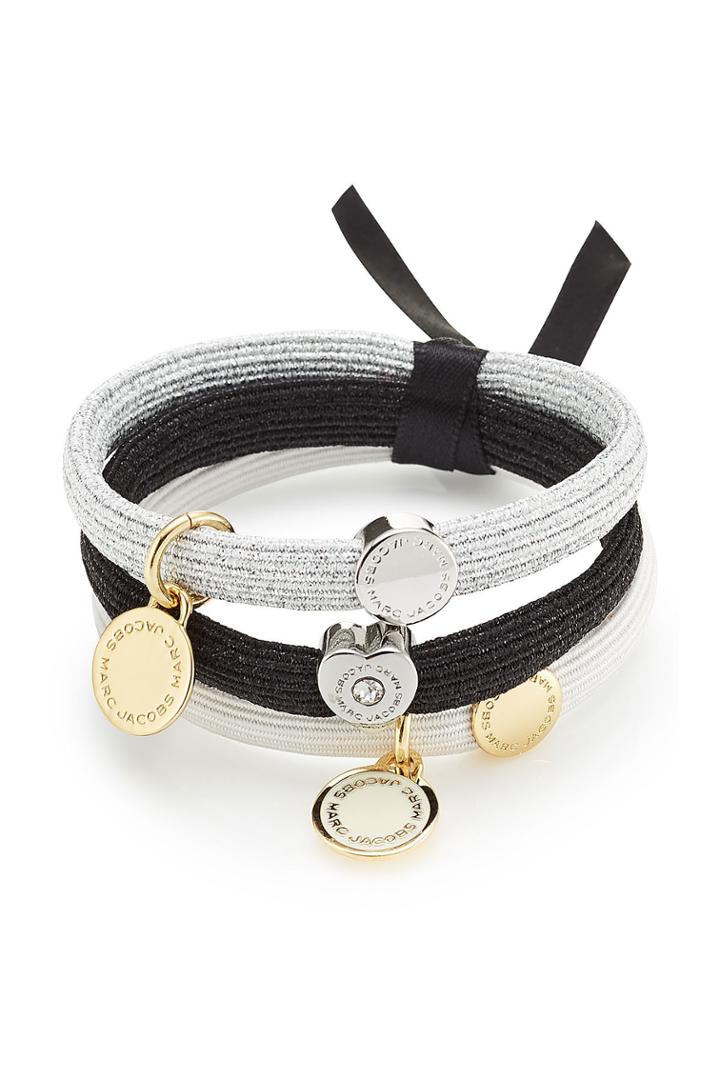 Marc Jacobs Marc Jacobs Hair Ties With Charm Embellishments