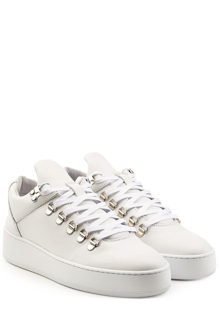 Filling Pieces Filling Pieces Low Top Leather Sneakers