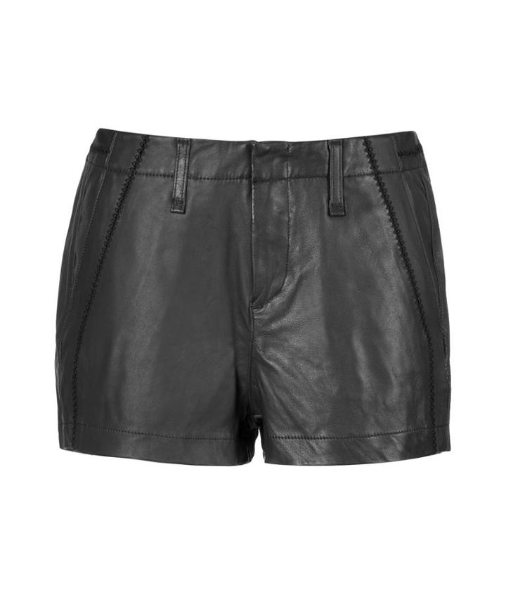 Rag & Bone Leather Shorts