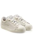 Adidas Y-3 Adidas Y-3 Super Knot Leather Sneakers With Suede