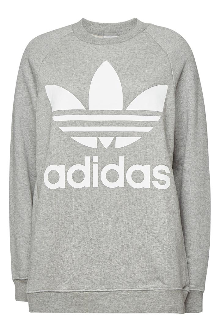 Adidas Originals Adidas Originals Oversized Cotton Sweatshirt