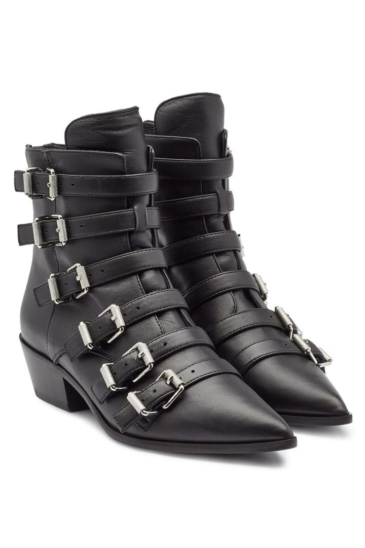 Zadig & Voltaire Zadig & Voltaire Libra Leather Ankle Boots
