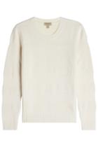 Burberry London Burberry London Wool Pullover With Cashmere - White