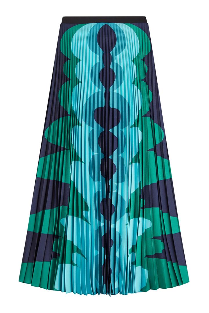 Mary Katrantzou Mary Katrantzou Printed Pleated Skirt