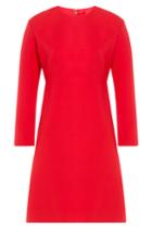 Valentino Valentino Wool-silk Dress - Red