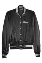 Amiri Amiri Satin Bomber Jacket