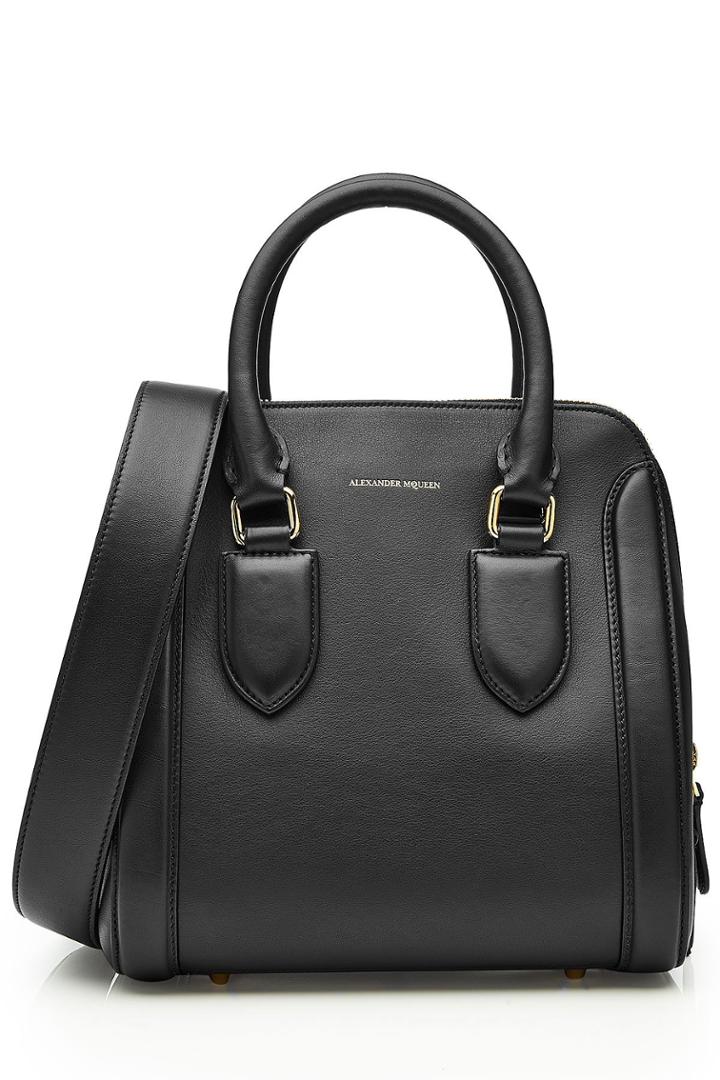 Alexander Mcqueen Alexander Mcqueen Heroine Medium Leather Tote