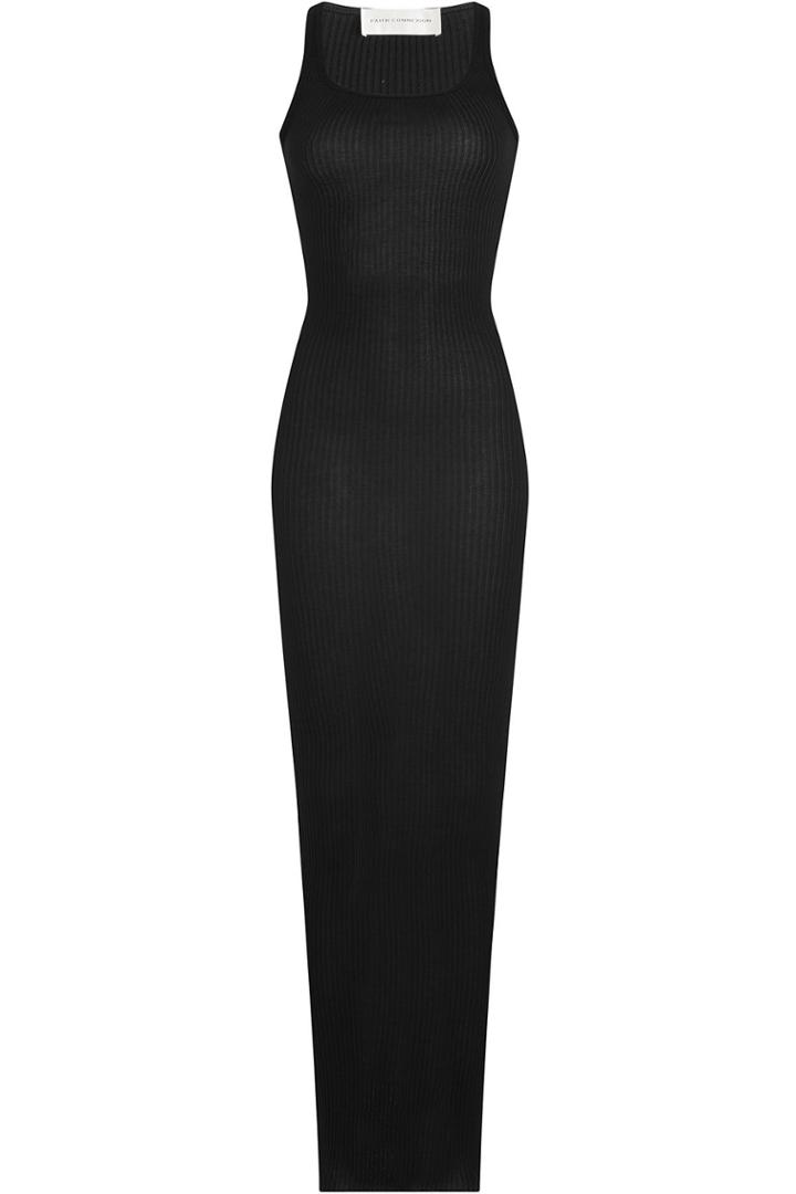Faith Connexion Faith Connexion Ribbed Cotton Maxi Dress