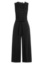 R.e.d. Valentino R.e.d. Valentino Jumpsuit With Ruffled Lace Bib - None