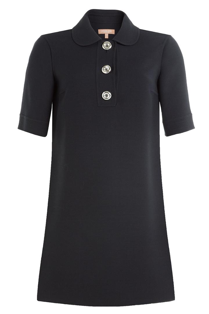 Michael Kors Collection Michael Kors Collection Virgin Wool Mini Dress - Blue