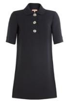 Michael Kors Collection Michael Kors Collection Virgin Wool Mini Dress - Blue