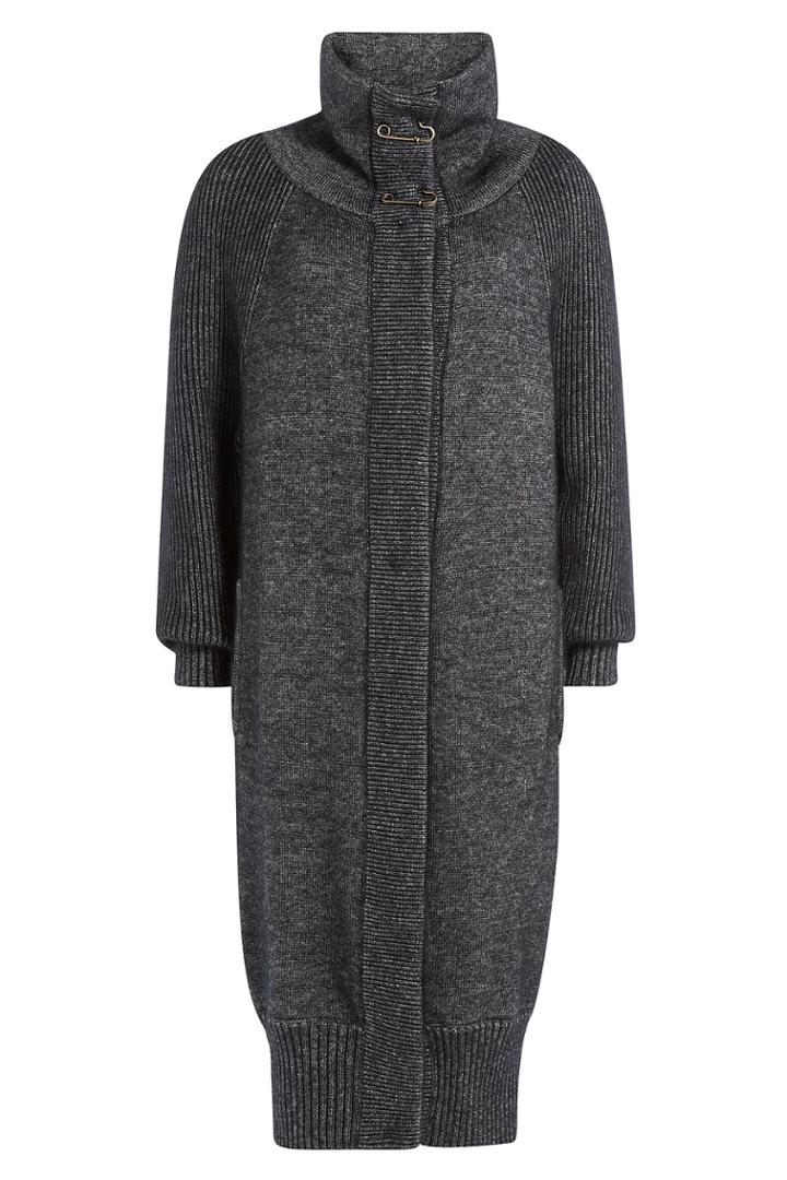 Vionnet Vionnet Long Mohair Coat - None