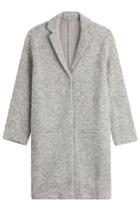 Majestic Majestic Cropped Sleeve Cardigan Coat - Grey