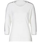 James Perse Cotton T-shirt With Contrast Trim