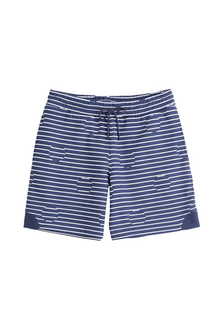 Kenzo Striped Cotton Shorts