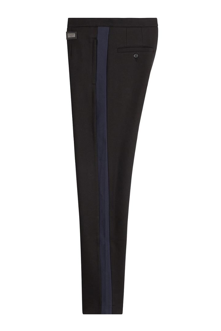 Dolce & Gabbana Dolce & Gabbana Slim Pants With Tuxedo Stripe - None