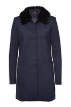 Steffen Schraut Steffen Schraut Coat With Faux Fur Collar