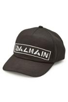 Balmain Balmain Embroidered Cotton Baseball Cap